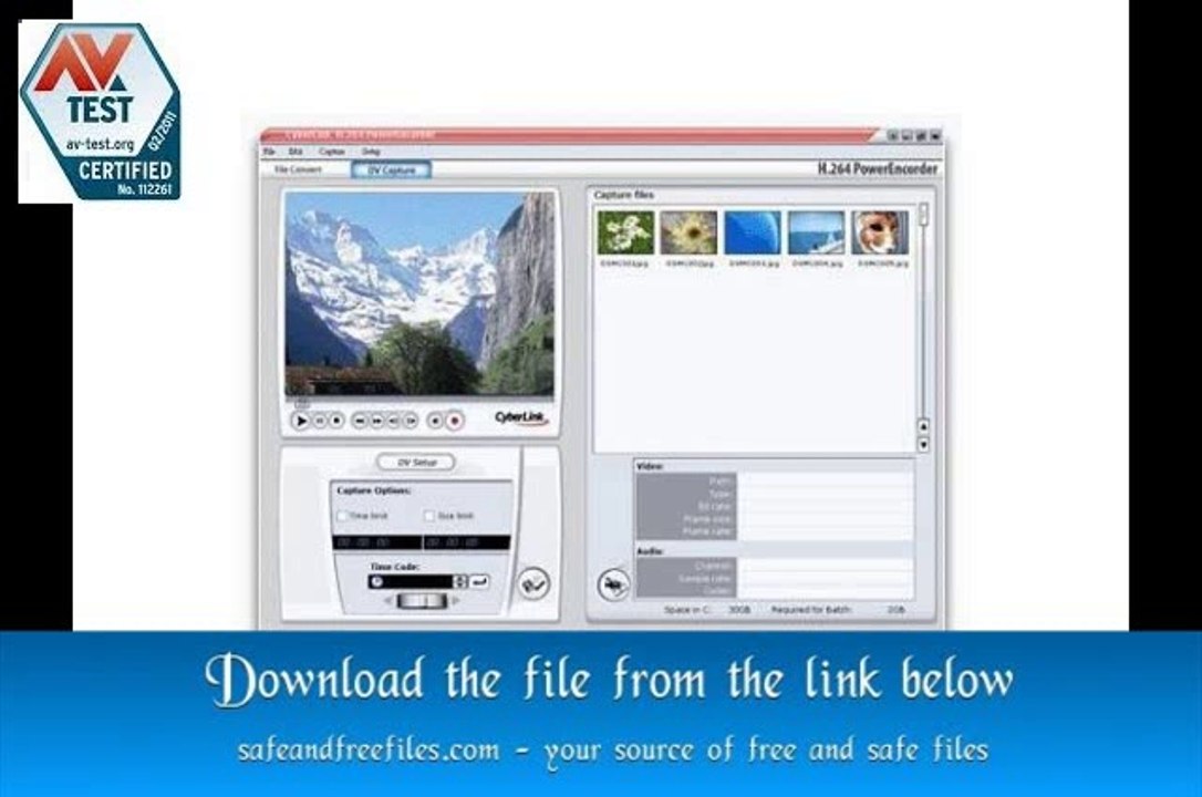 Get CyberLink PowerEncoder MPEG-4 AVC Edition 1.0.12 Serial Key Free