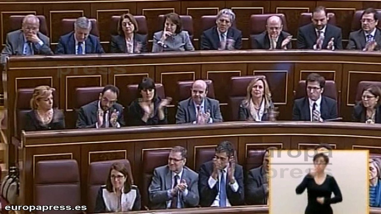 Rubalcaba a Rajoy: "Usted siempre ha optado contra los más débiles"