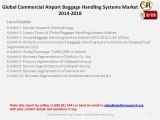 Global Commercial Airport Baggage Handling Systems Market 2014-2018