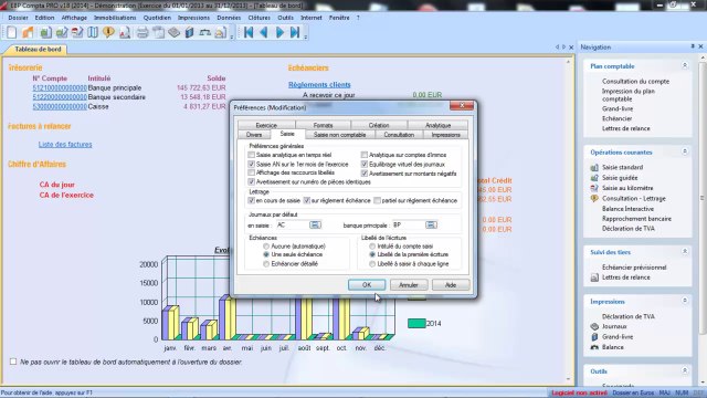 Tutoriel la comptabilité budgétaire niveau 1 sur EBP Comptabilité V9 à V18