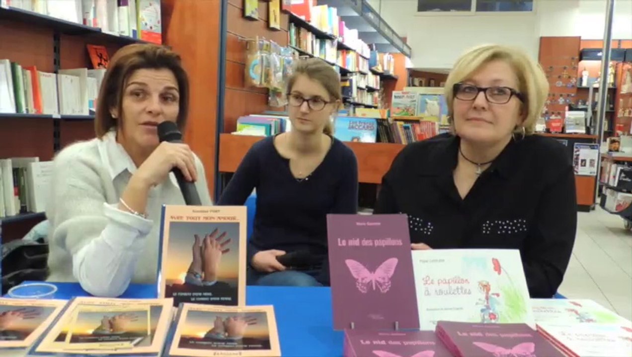 Marie Garnier et Sandrine Fort à la Procure de Lyon