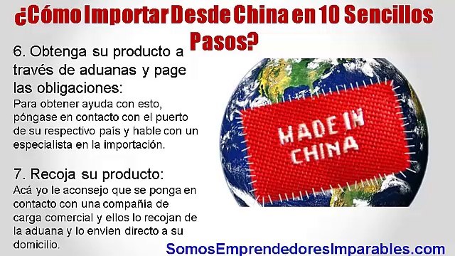 ¿Como Importar Desde China en 10 Sencillos Pasos? (2da Parte)