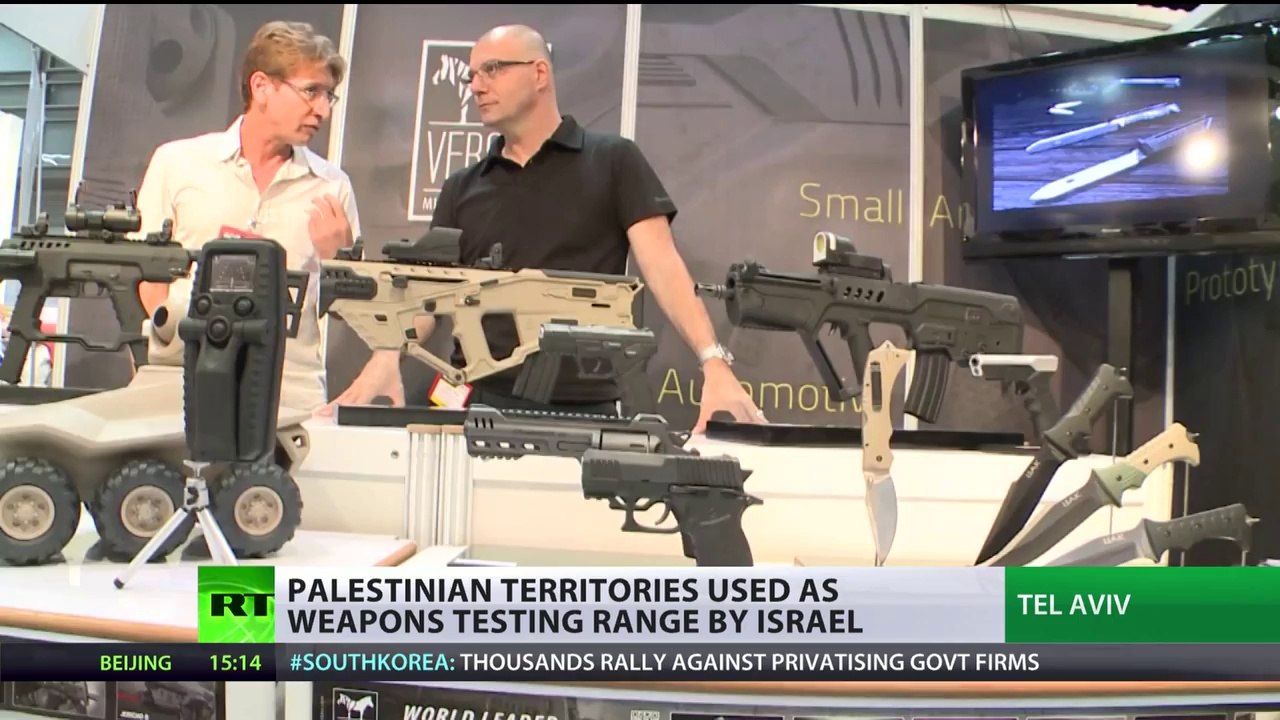 Firing Range: Israel uses Palestinian territories to test weapons