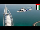 Helicopter crashes in Dubai's Palm Jumeirah injuring two