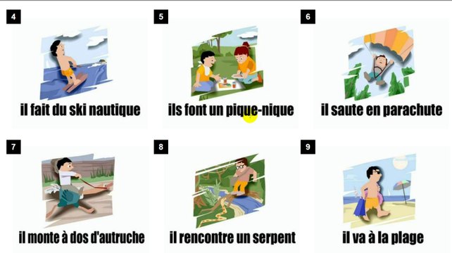 Learn French # Vocabulary # Les vacances