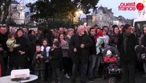 Soutien aux familles kosovares : 130 manifestants devant la préfecture de Laval
