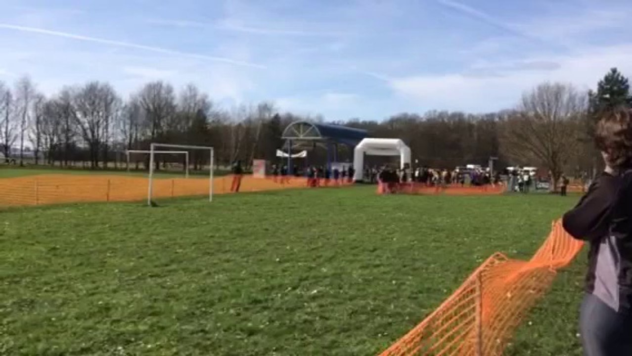 Départ canicross Chelles 2014