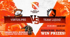 Virtus.Pro vs Team Liquid Game 1 - DOTA 2 Champions League Capitalist & Ayesee