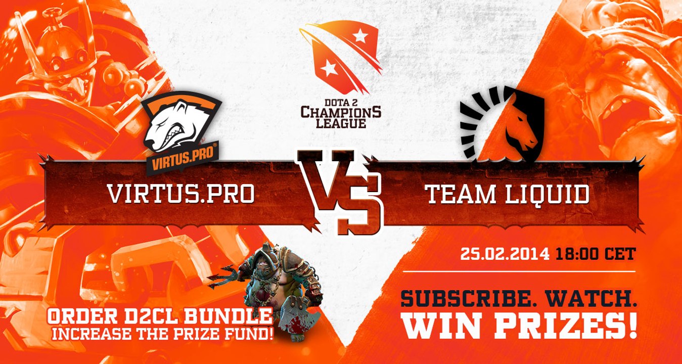 Virtus.Pro vs Team Liquid Game 2 - DOTA 2 Champions League Capitalist & Ayesee