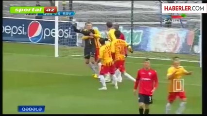 Revan Bakü Kalecisi, Hareket Çektiği İçin Oyundan Atıldı