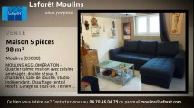A vendre - Maison - Moulins (03000) - 5 pièces - 98m²