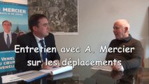 A. Mercier évoque les déplacements à Venelles