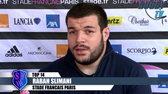 Avant match Montpellier-Stade Français - Quesada-Danty-Slimani TOP14 2014