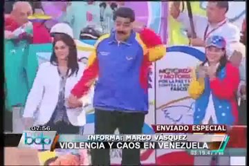 Acusan a Maduro de bailar sobre la tumba de venezolanos muertos (1/2)