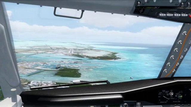 FSX Visual Landing @ Key West ( HD )