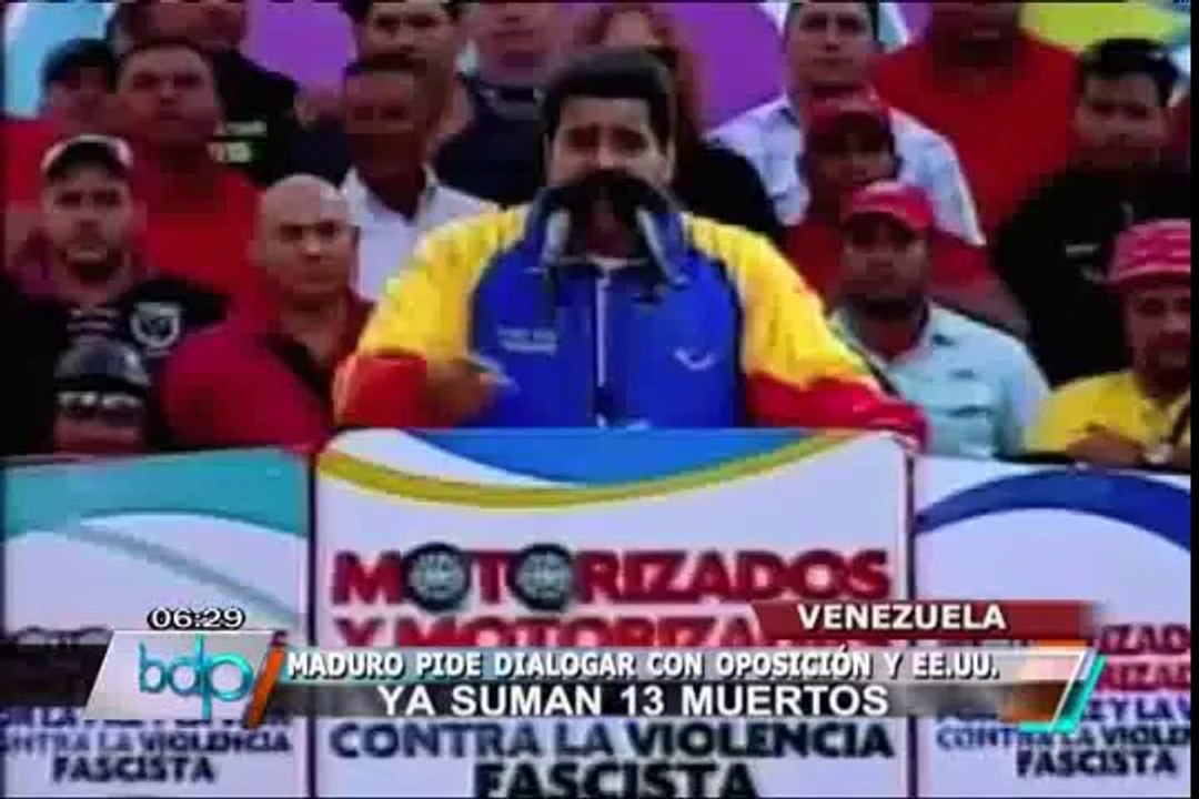 Acusan a Maduro de bailar sobre la tumba de venezolanos muertos en protestas (2/2)