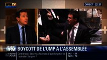 Le Soir BFM: Valls vs Goasguen: les députés UMP boycotteront les questions au gouvernement demain - 25/02 2/5