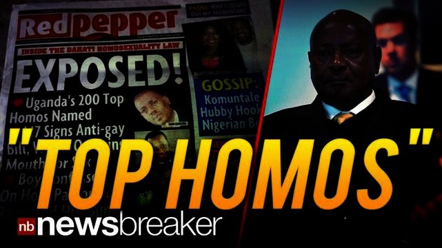TOP HOMOS : Uganda Paper Prints List Exposing 200 in LGBT Community a Day After Country Enacts Anti-Gay Laws