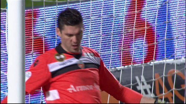 But Guillaume HOARAU (72ème) - Girondins de Bordeaux - FC Lorient - (3-2) - 25/02/14 - (FCGB-FCL)