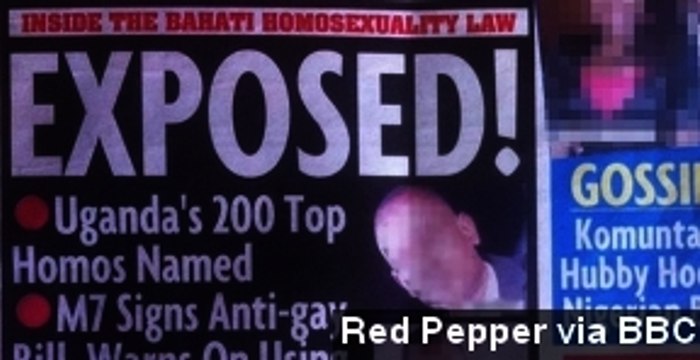 Ugandan Tabloid Names 'Top 200 Homosexuals'