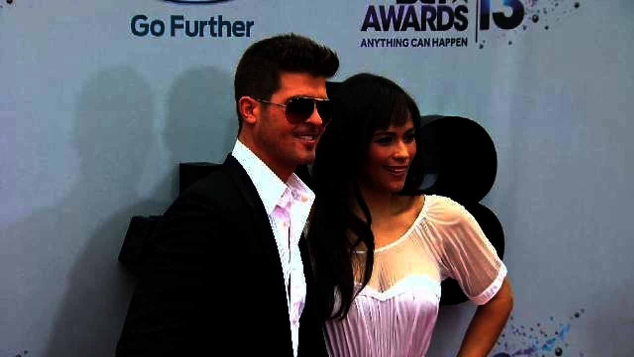 Robin Thicke & Paula Patton Separate