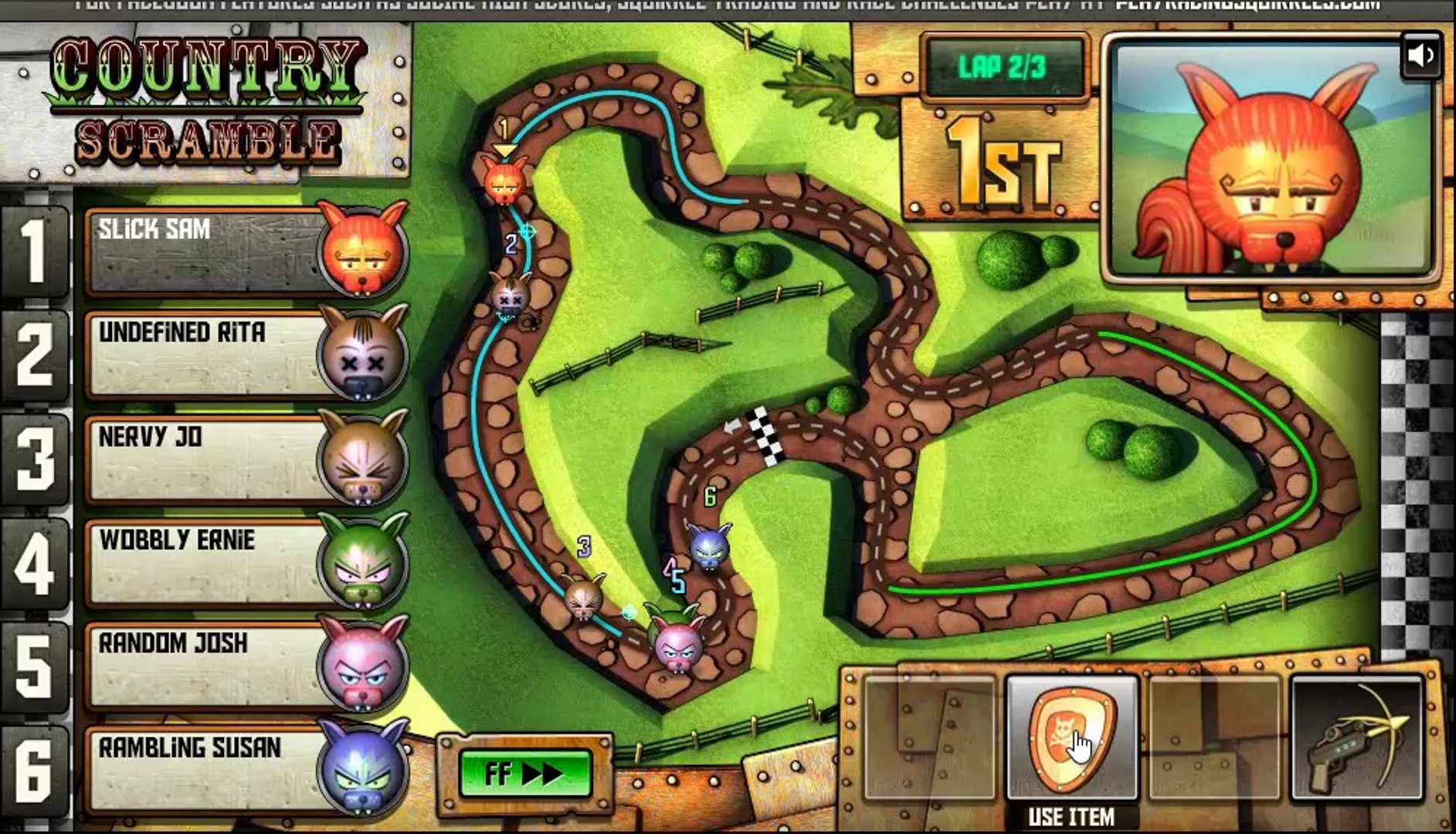 ⁣International Racing Squirrels