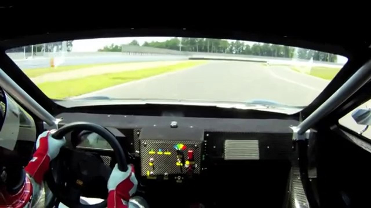 NISSAN LEAF NISMO RC Test On-board Cam