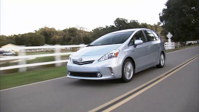 Toyota Prius V Wagon Hybrid Electric Car Unveiled