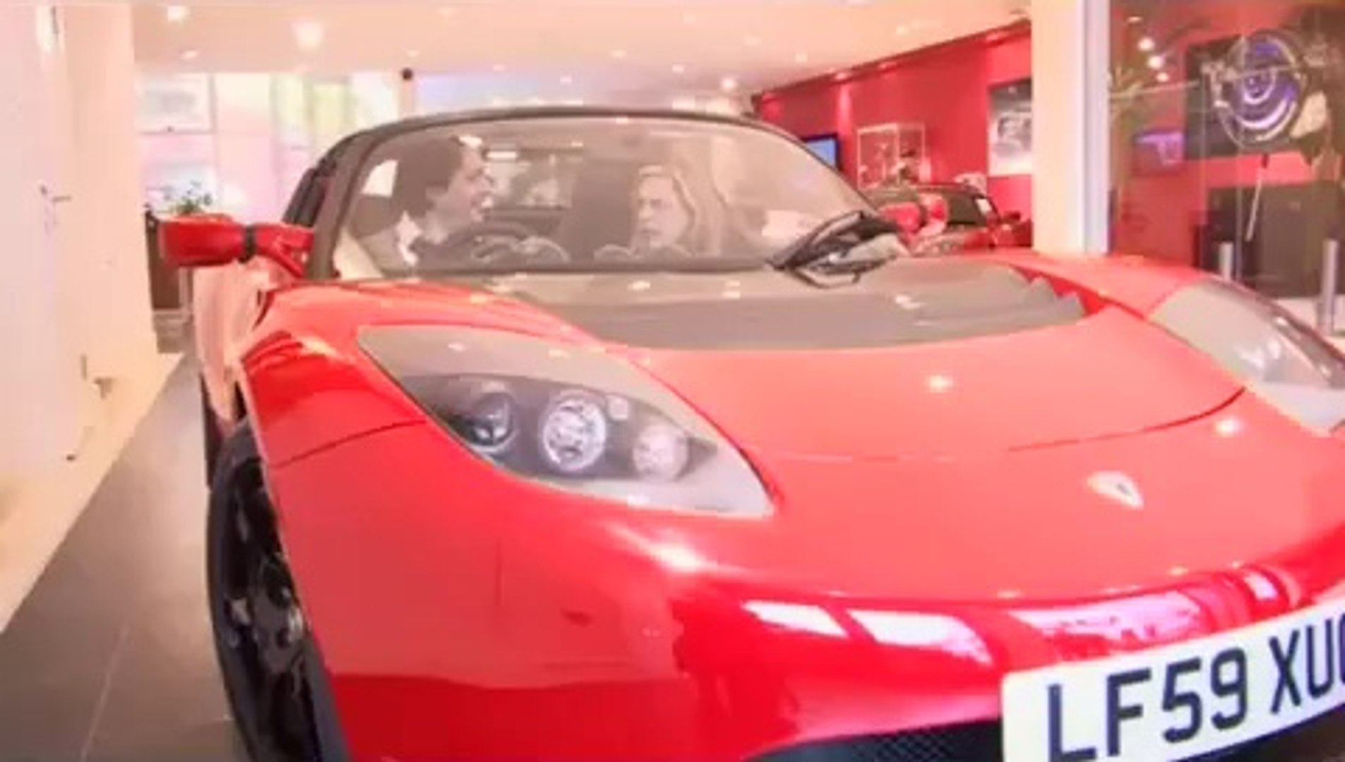 Tesla Roadster Right Hand Drive Test Drive Around London