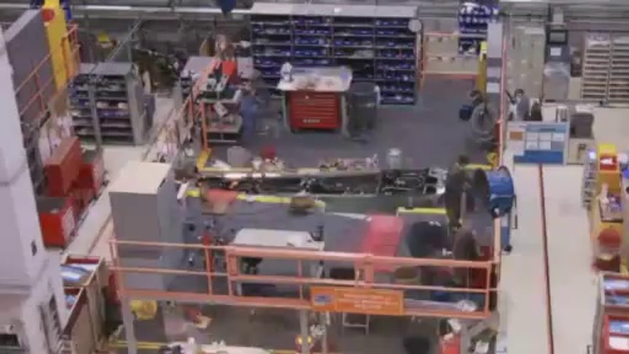 F/A-18F Super Hornet construction Time Lapse