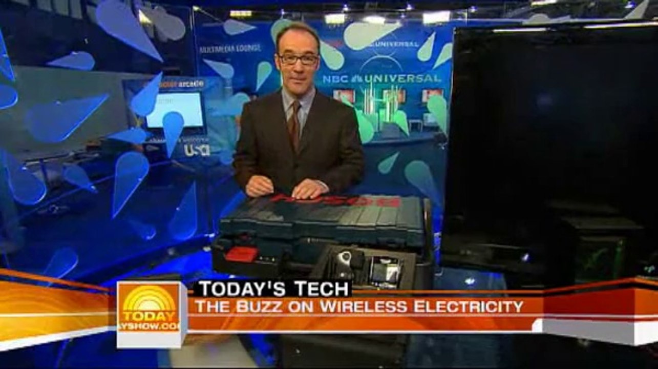 Wireless Electricity by Magnetic Induction Coupling demo
