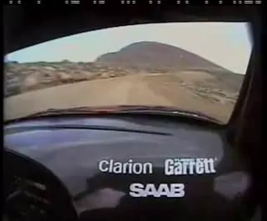 Pikes Peak Eklund 850 Bhp SAAB rallycross  Part 2 [in-car]