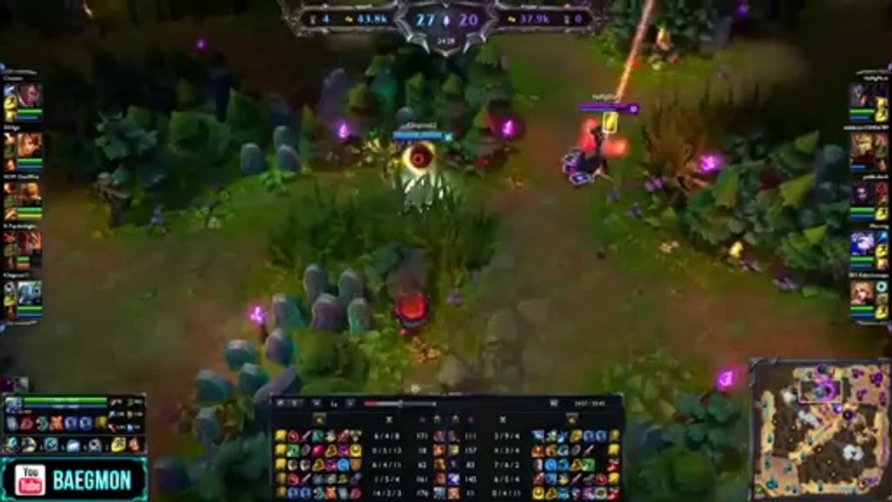 LOL FUN - Fizz is a good teammate