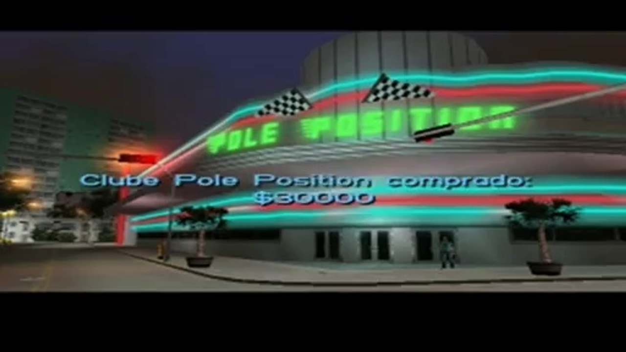 Grand Theft Auto Vice City - Missão - 47 -Pole P Position (símbolo "P rosa" no mapa)