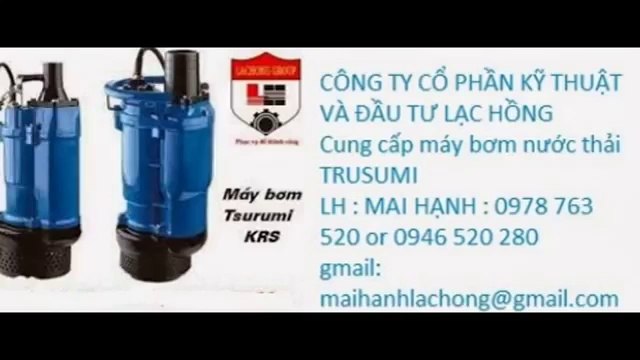 hạnh 0978 763 520 bán máy bơm chìm Tsurumi KTZ 22.2 (2,2kW),