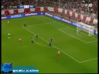 Joel Campbell Amazing Goal ~ Olympiakos Piraeus vs Manchester United 2-0 27022014 HD