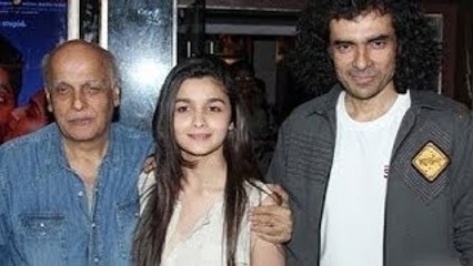 Alia Bhatt, Mahesh Bhatt, Imtiaz Ali At Juhu PVR Cinemas