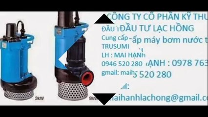Tsurumi KTZ 21.5, Máy bơm nước thải Tsurumi KTZ 31.5  youtobe- lh 0978 763 520