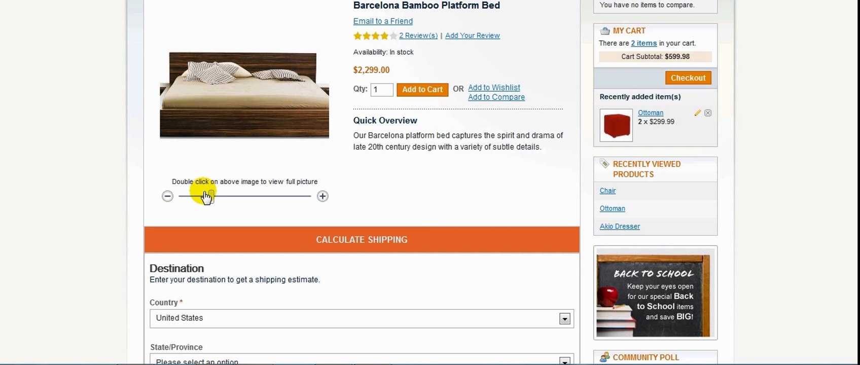 Magento Shipping Cost Calculator Frontend and Backend