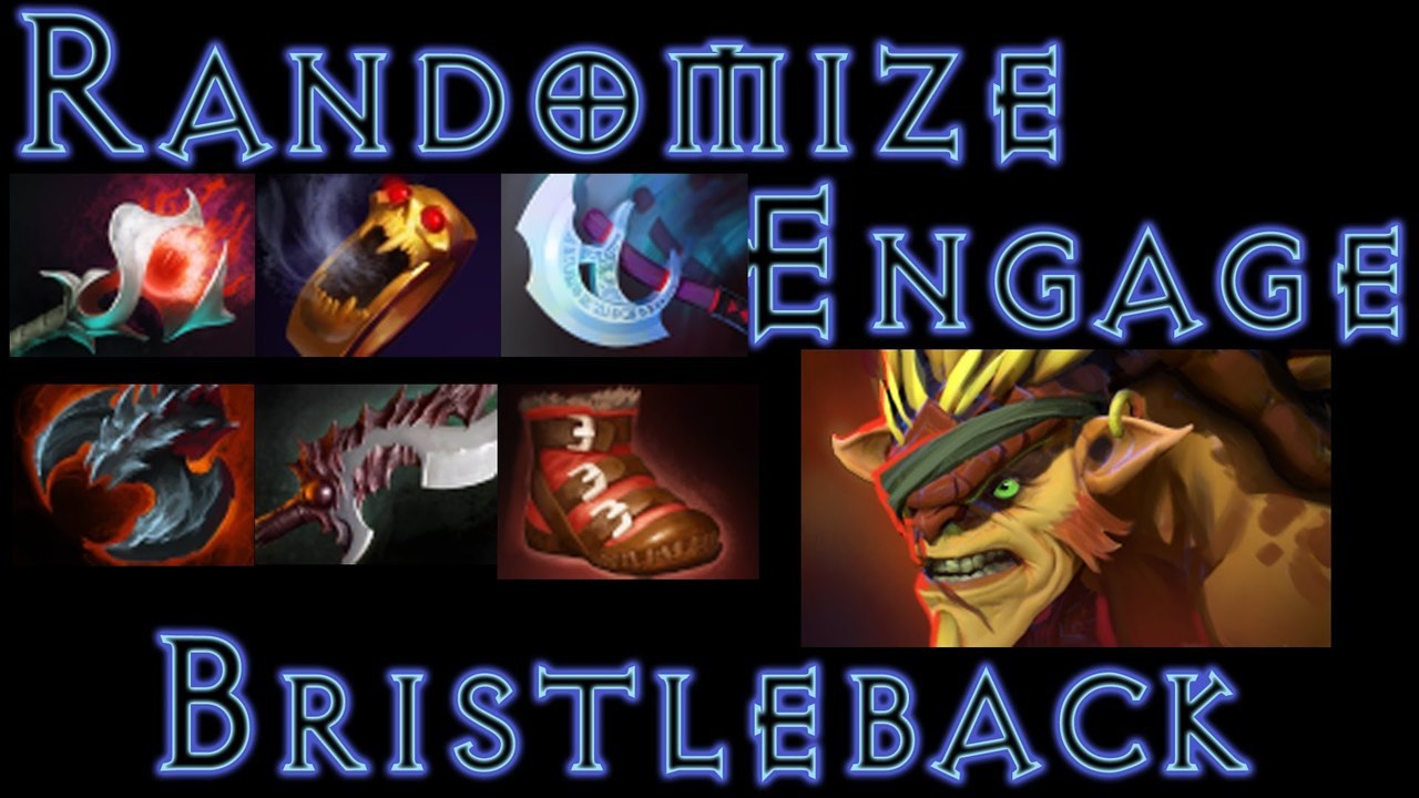 Dota 2 Randomize Engage - Bristleback