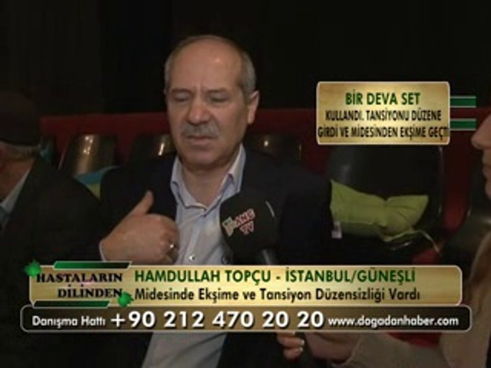 TANSİYONA VE MİDE RAHATSIZLIKLARINA KESİN ÇÖZÜM!