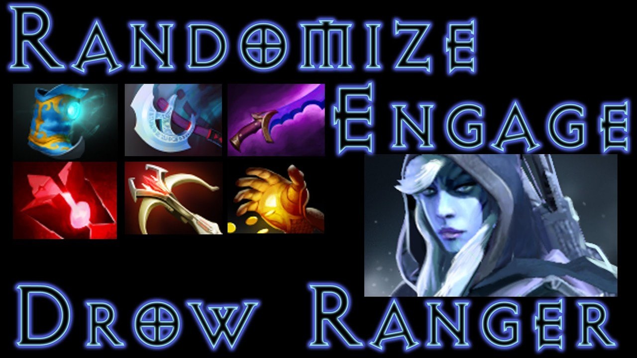 Dota 2 Randomize Engage - Drow Ranger