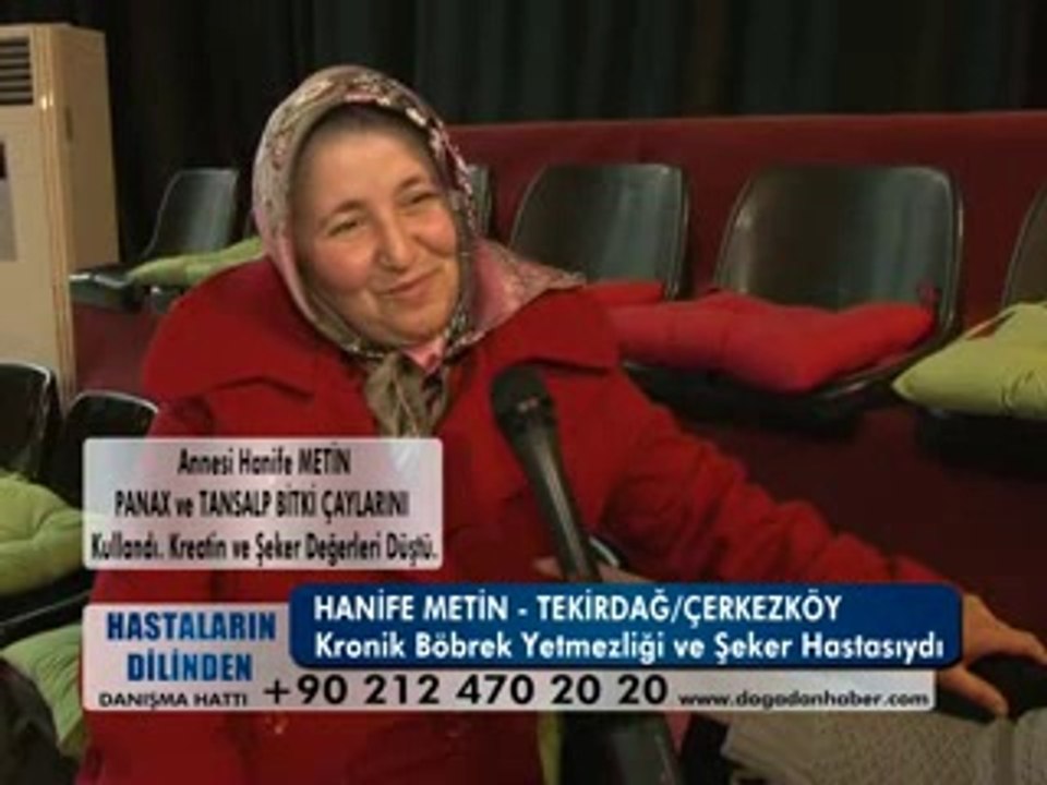 ŞEKERE VE KRONİK BÖBREK YETMEZLİĞİNE KESİN ÇÖZÜM!