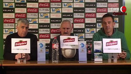 RACING DE SANTANDER RUEDA DE PRENSA JUGADORES 25.2.2014