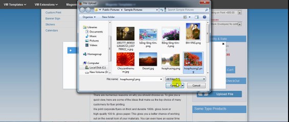 Virtuemart Printmart Template Style