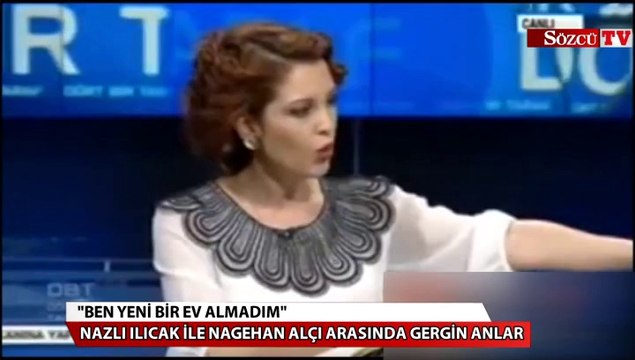 Nazlı Ilıcak ile Nagehan Alçı arasında gergin dakikalar