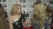 Kylie Minogue - short interview at red carpet  BRITs 2014