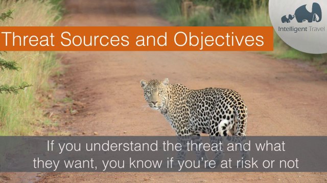 Travel Security Tip: Threat Sources by Intelligent Travel