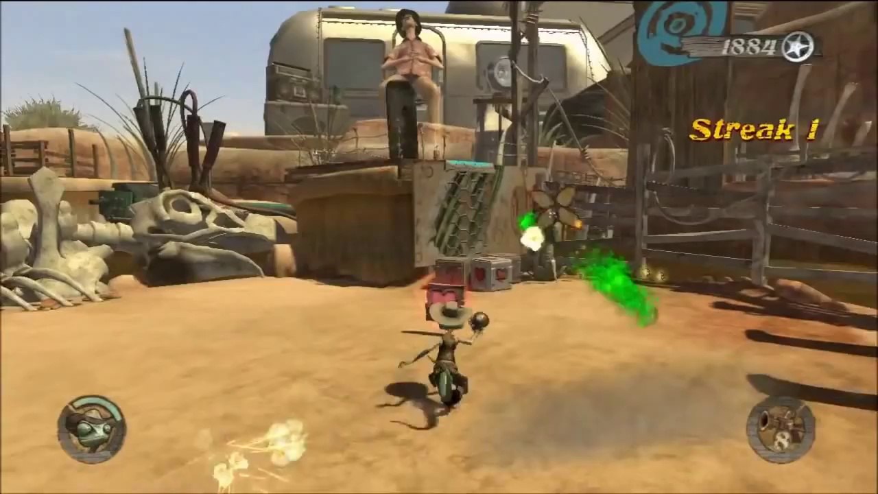 Rango Walkthrough_ Tale 1 _Hard Difficulty_ [HD] (PS3_XBOX 360_Wii_DS)