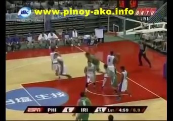 Smart Gilas Pilipinas vs Iran Semi-Finals Jones Cup 2011 Part 1